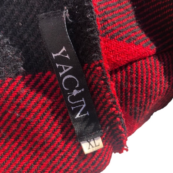 Yacun Red Buffalo Plaid Winter Vest size XL - Picture 2 of 11